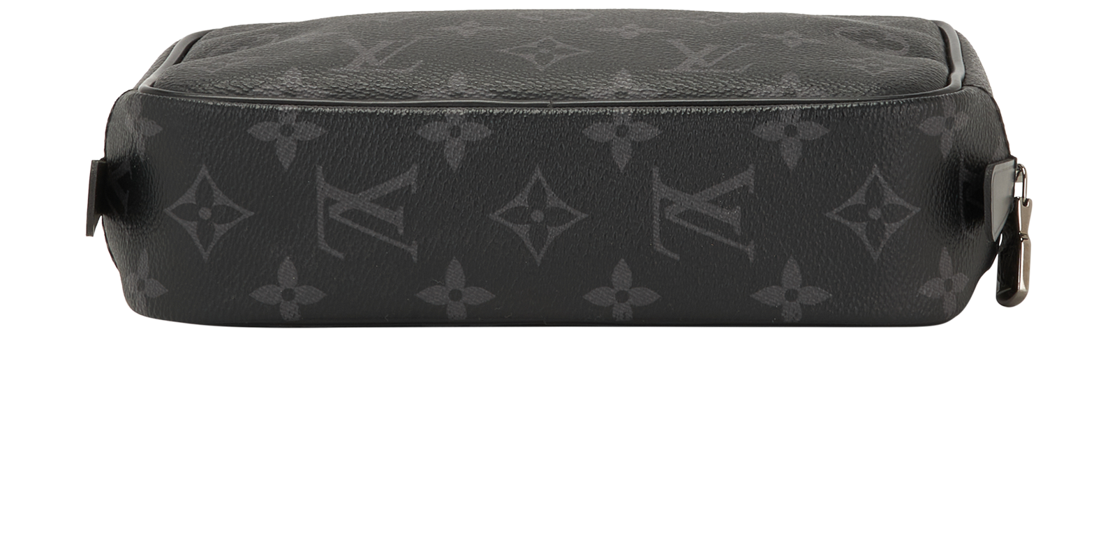 Louis Vuitton Toiletry Pouch PM, &pound;395, Accessories, Black/Grey, Coated Canvas, Top view